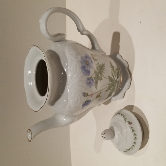 Vintage imperial lemoges large tea pot - Picture 8 of 8